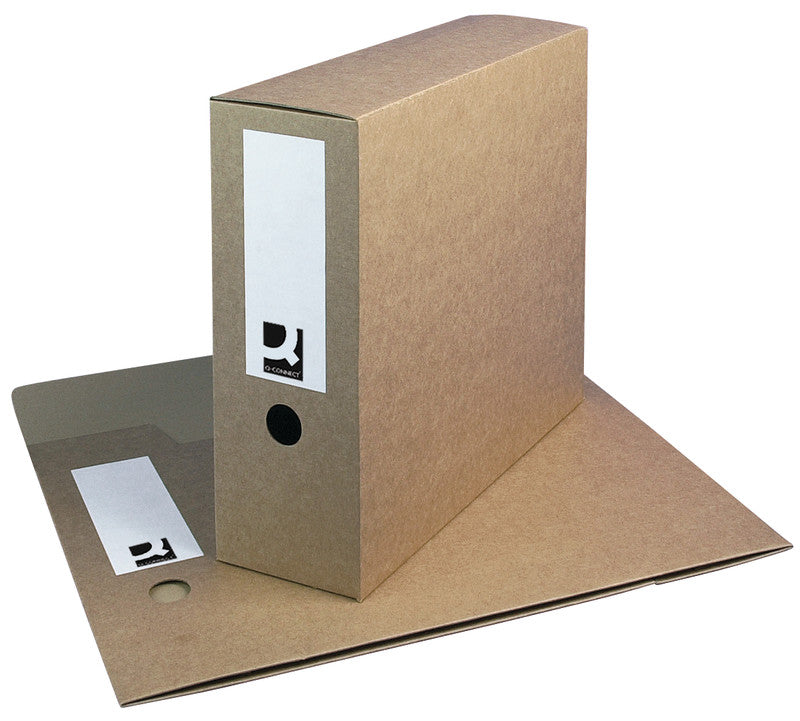 Boîtes d'archives Q-CONNECT® en carton  329 x 283 x 104 mm