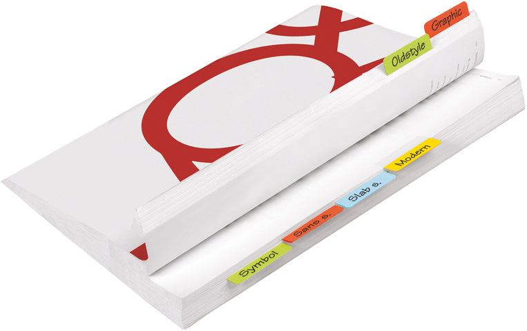3L        Registertabs           12x40mm