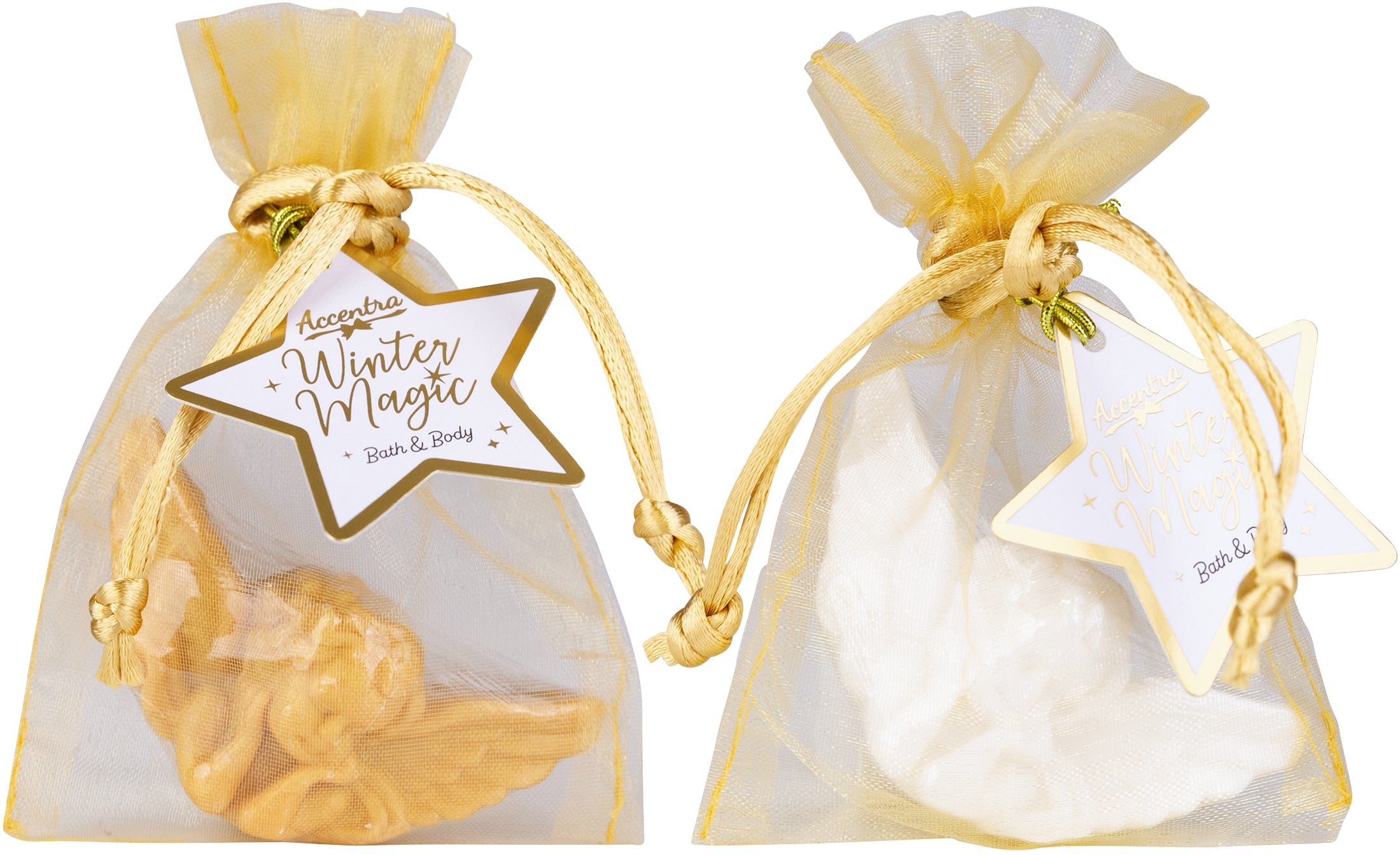 ACCENTRA Savon pour les mains Ange 25g 5160280 WINTER MAGIC, 2 assorti