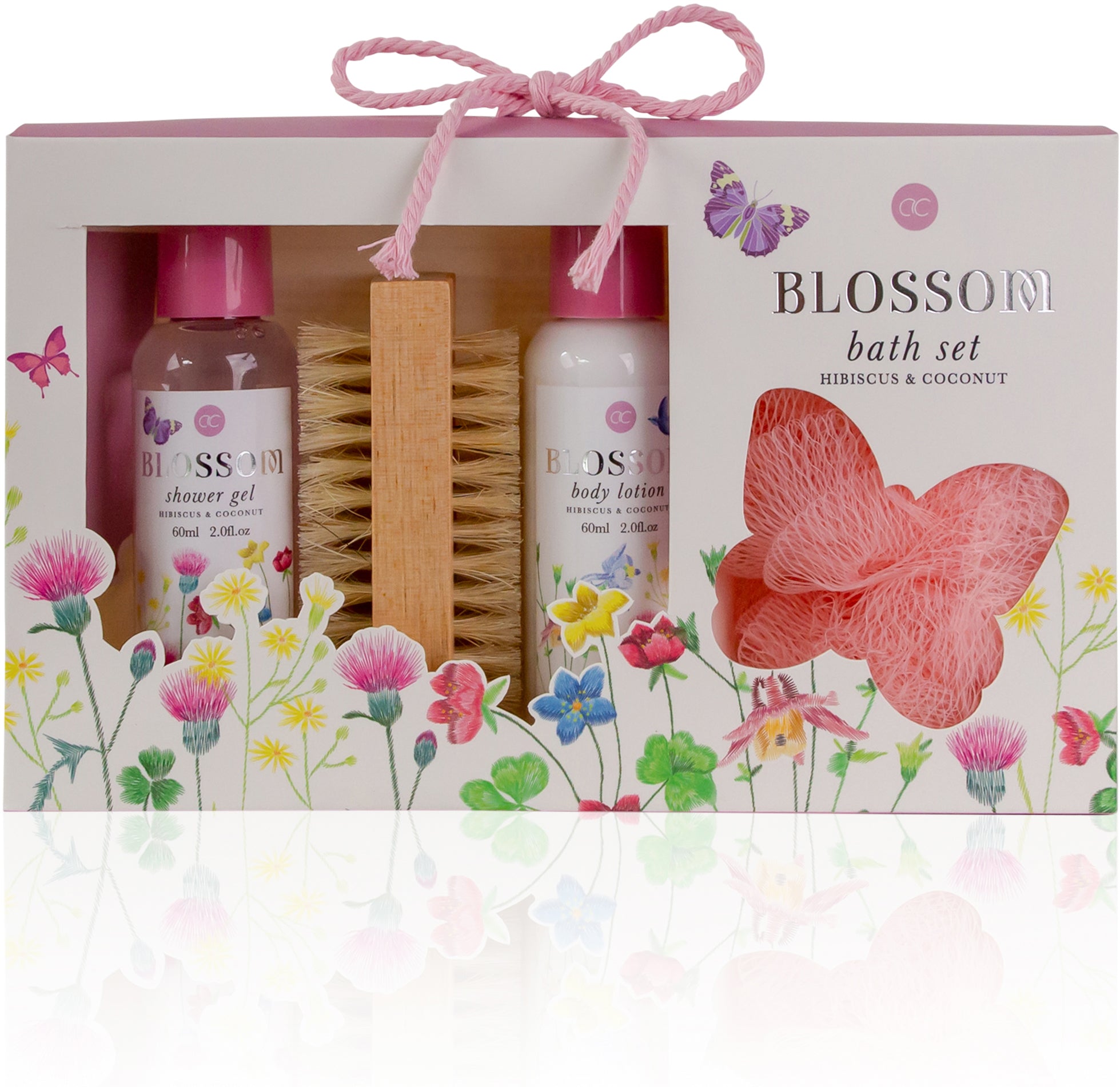 ACCENTRA Ensemble de bain Blossom 6053490 Fragrance: hibiscus & coconut