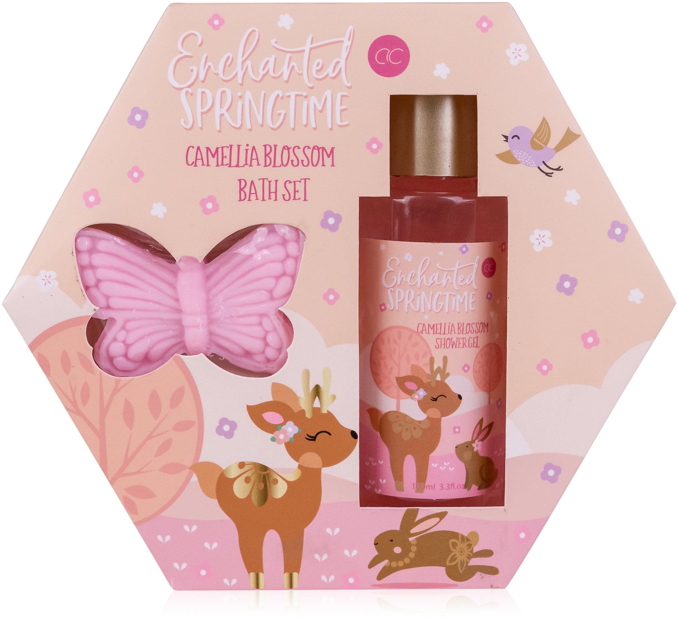 ACCENTRA Bath Set 6055532 Enchanted Springtime