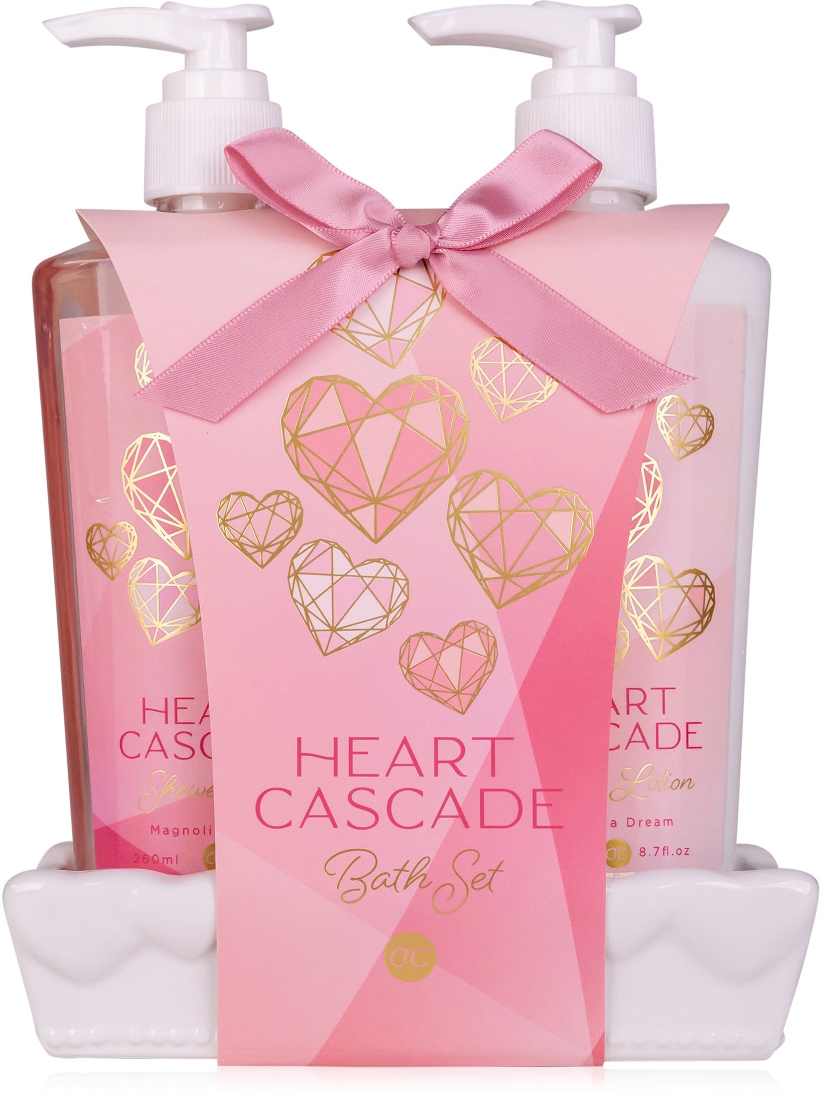ACCENTRA Hand care set 6055551 Heart Cascade