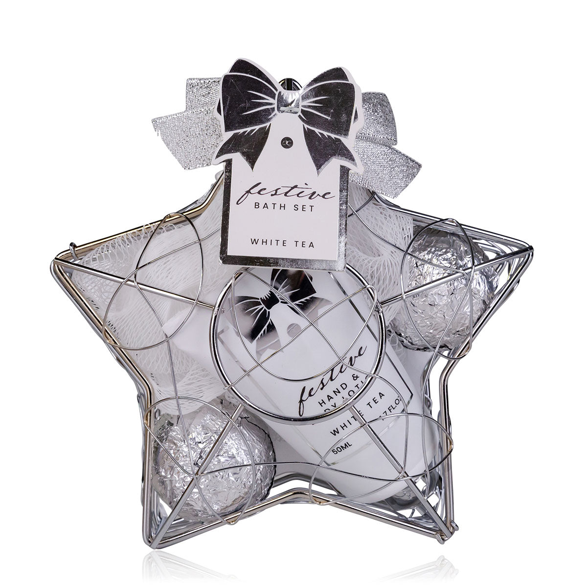 ACCENTRA Bath set 6056715 Festive, silver