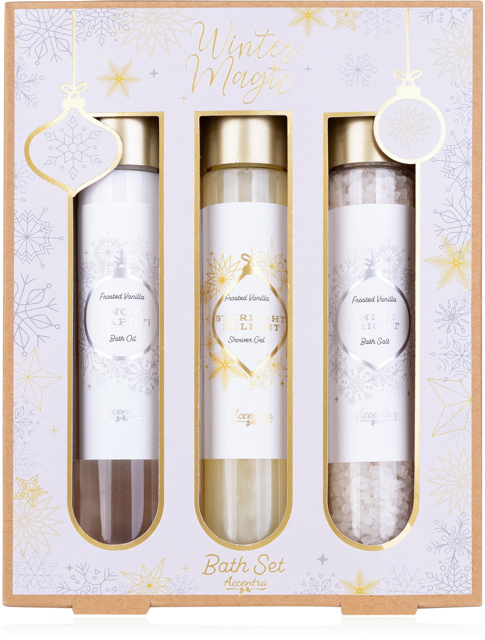 ACCENTRA Set de bain 60ml 6059883 WINTER MAGIC