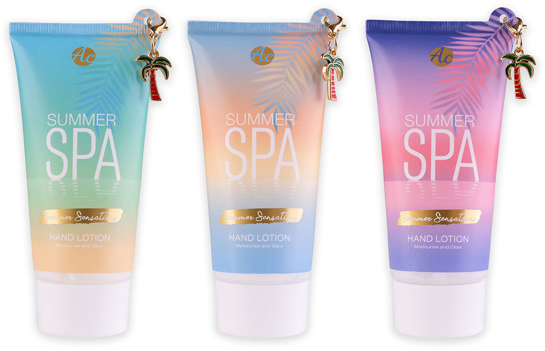 ACCENTRA Lotion pour les mains 60ml 8160954 SUMMER SPA, 3 assorti