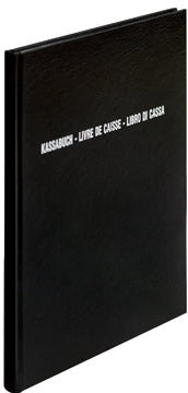 ADOC Livre de caisse 17,5x22cm 329.436.02 noir 48 feuilles