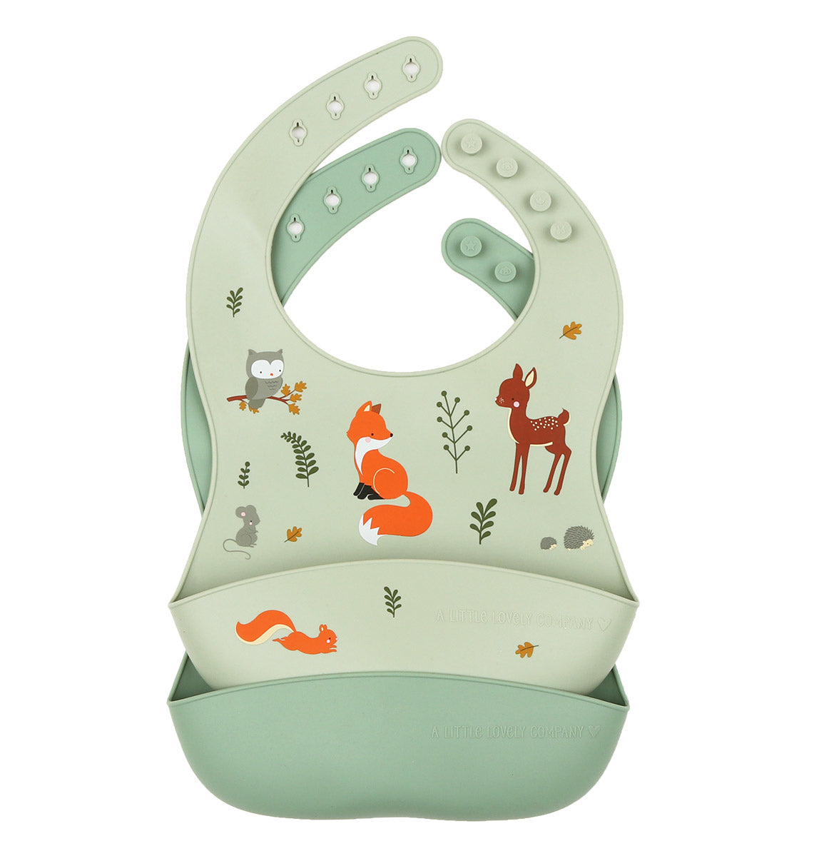 ALLC      Bavoir en silicone