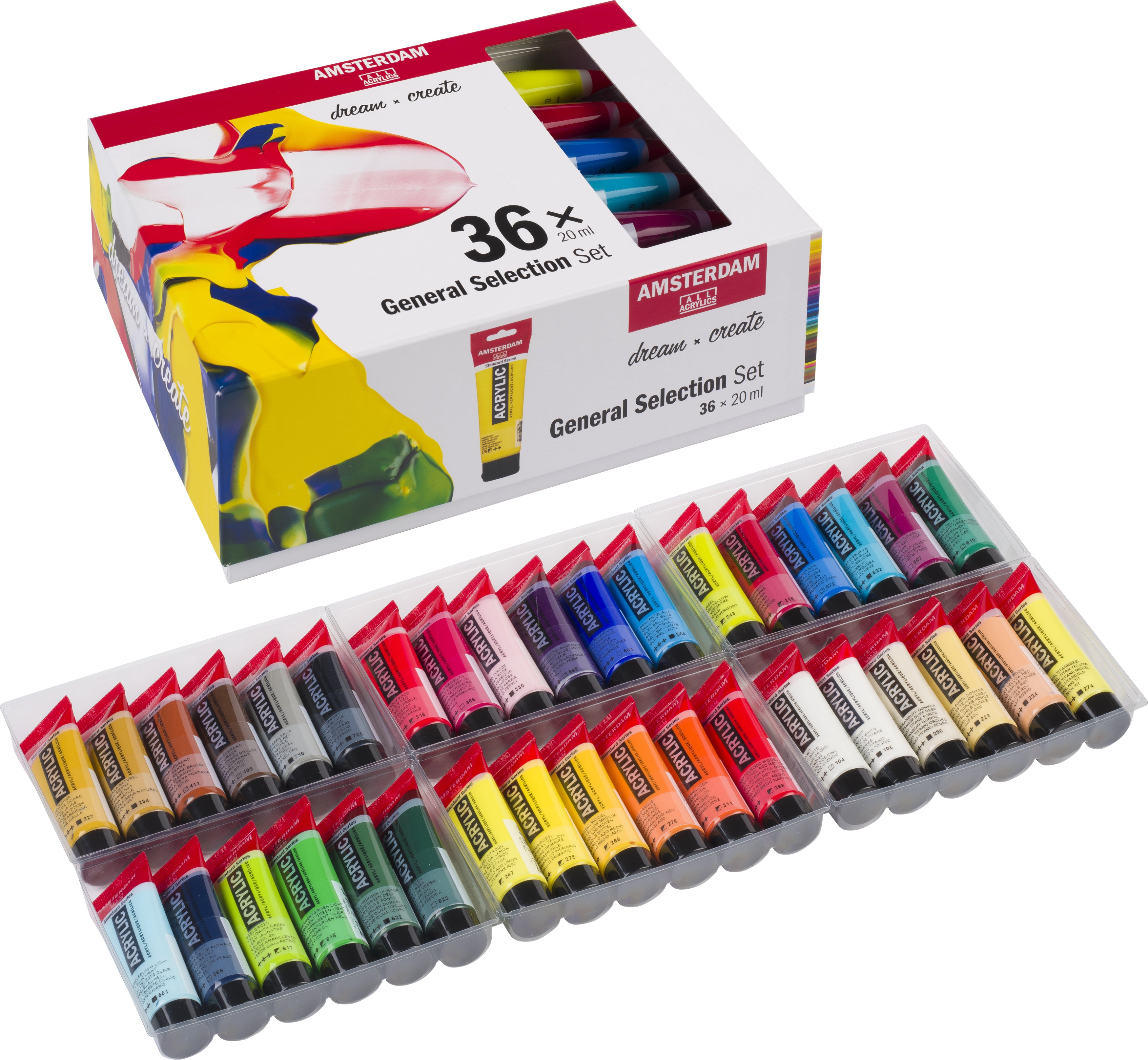 AMSTERDAM Standard Series Acryl Set