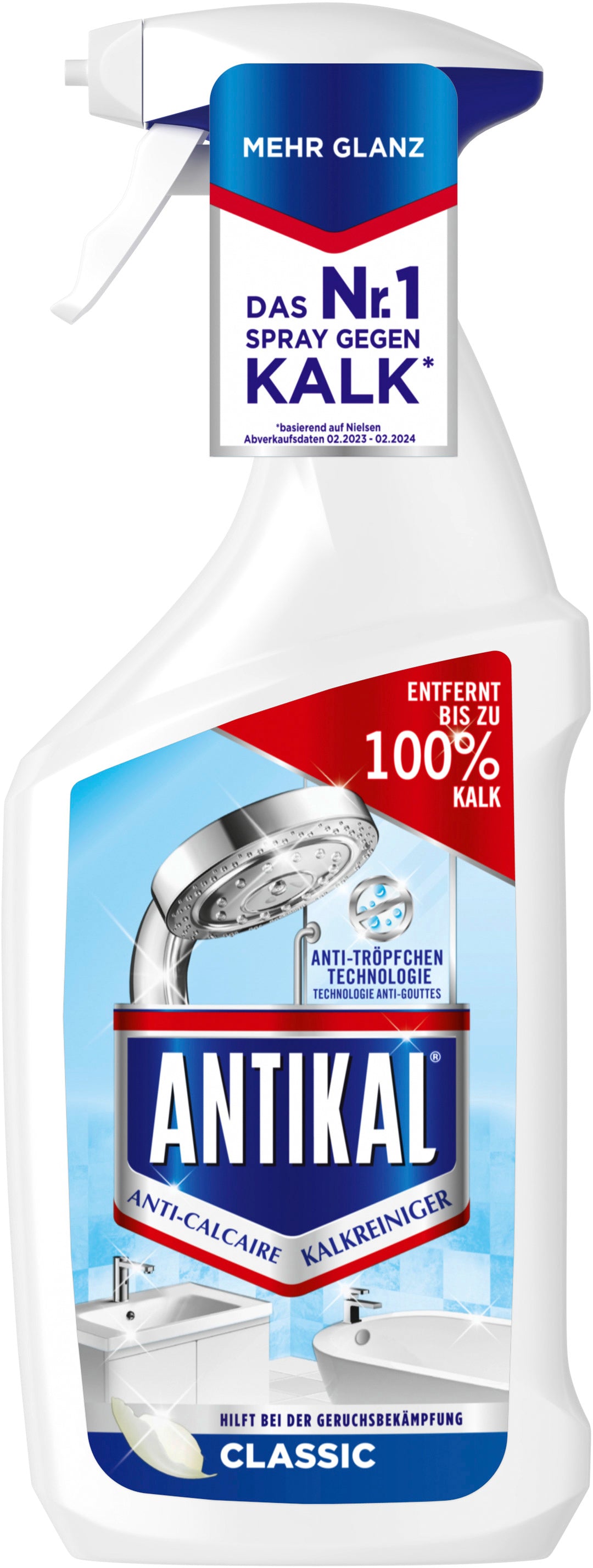 ANTIKAL Spray Anti-calcaire 972083 800ml