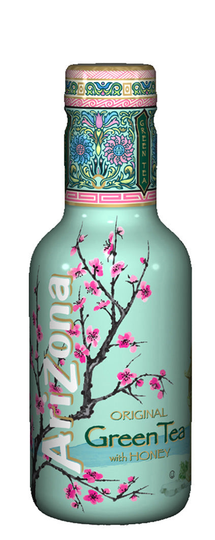 ARIZONA Green Tea with Honey, Pet 4181 50 cl, 6 pcs.