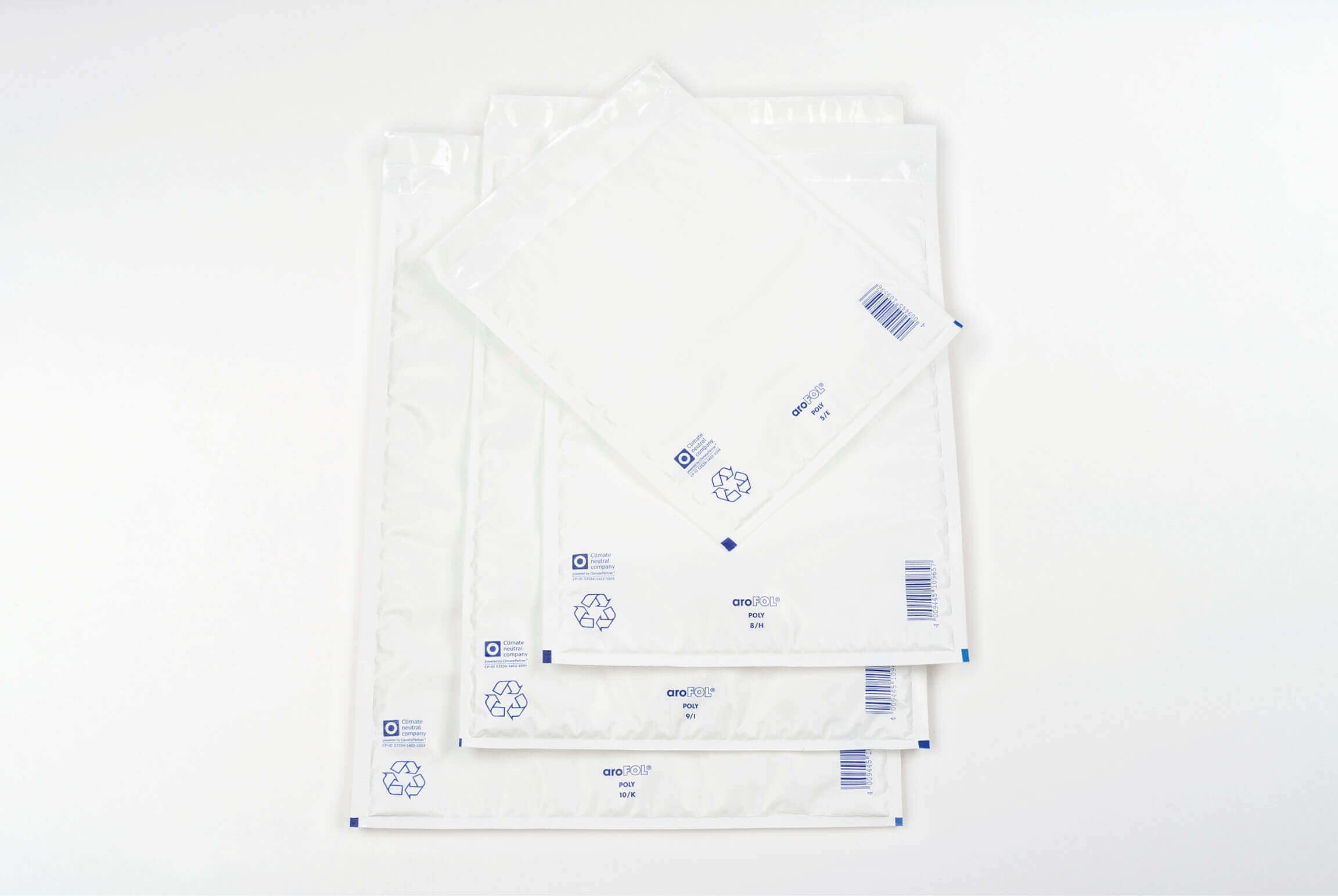 AROFOL Enveloppe mollet.4/D 200x275mm 2FVAF000304 blanc, Coexfoil 100 pcs.