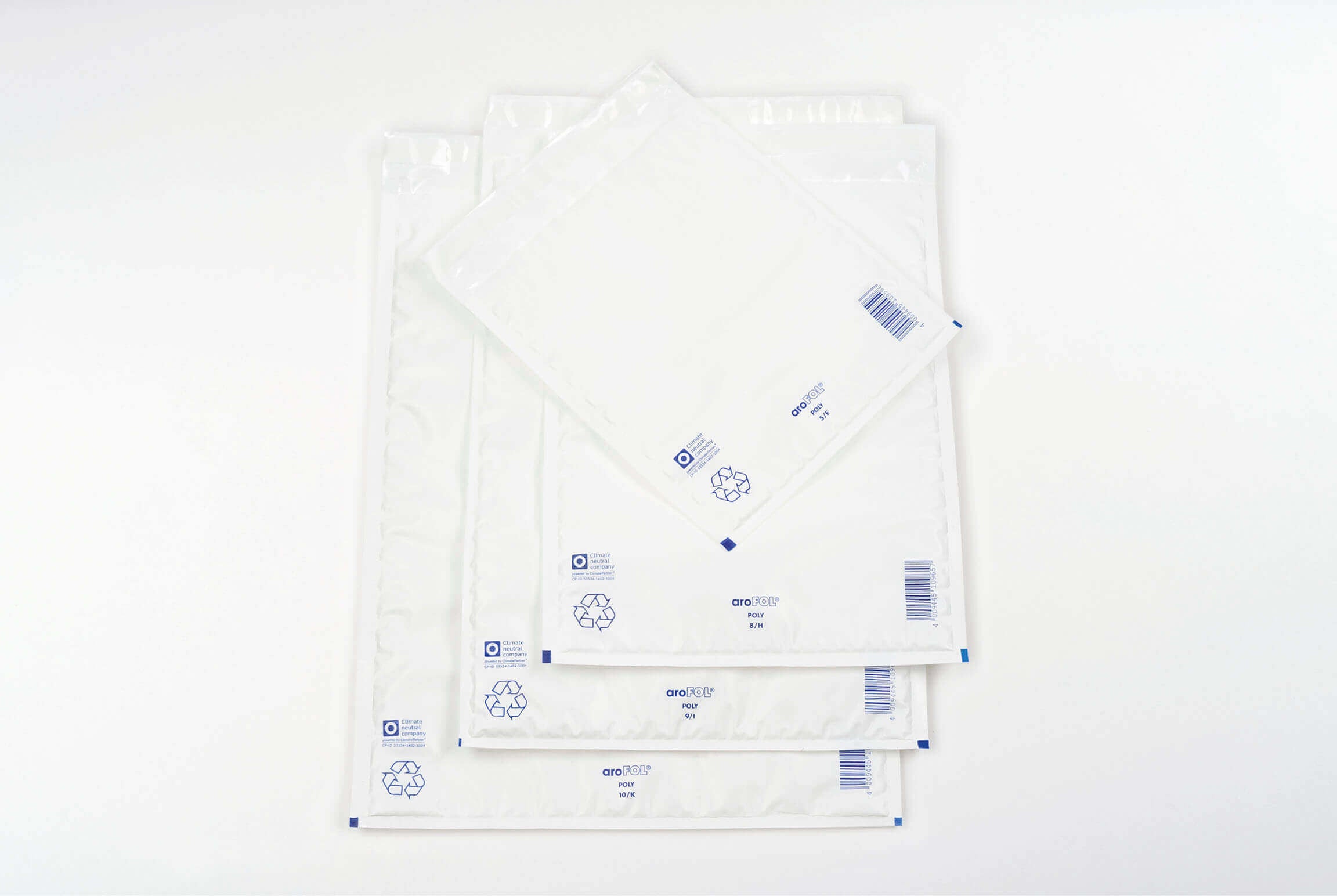 AROFOL Enveloppe mollet.7/G 250x350mm 2FVAF000307 blanc, Coexfoil 100 pcs.