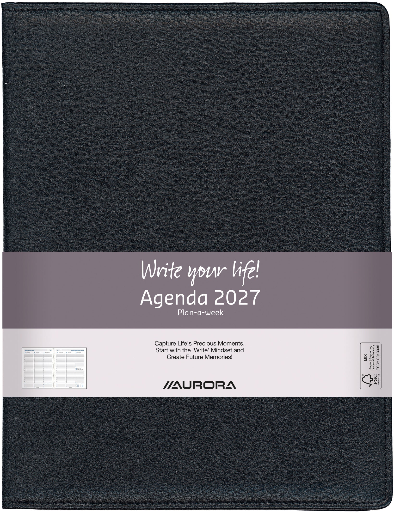 AURORA    Agenda Finesse PAW Perl   2027