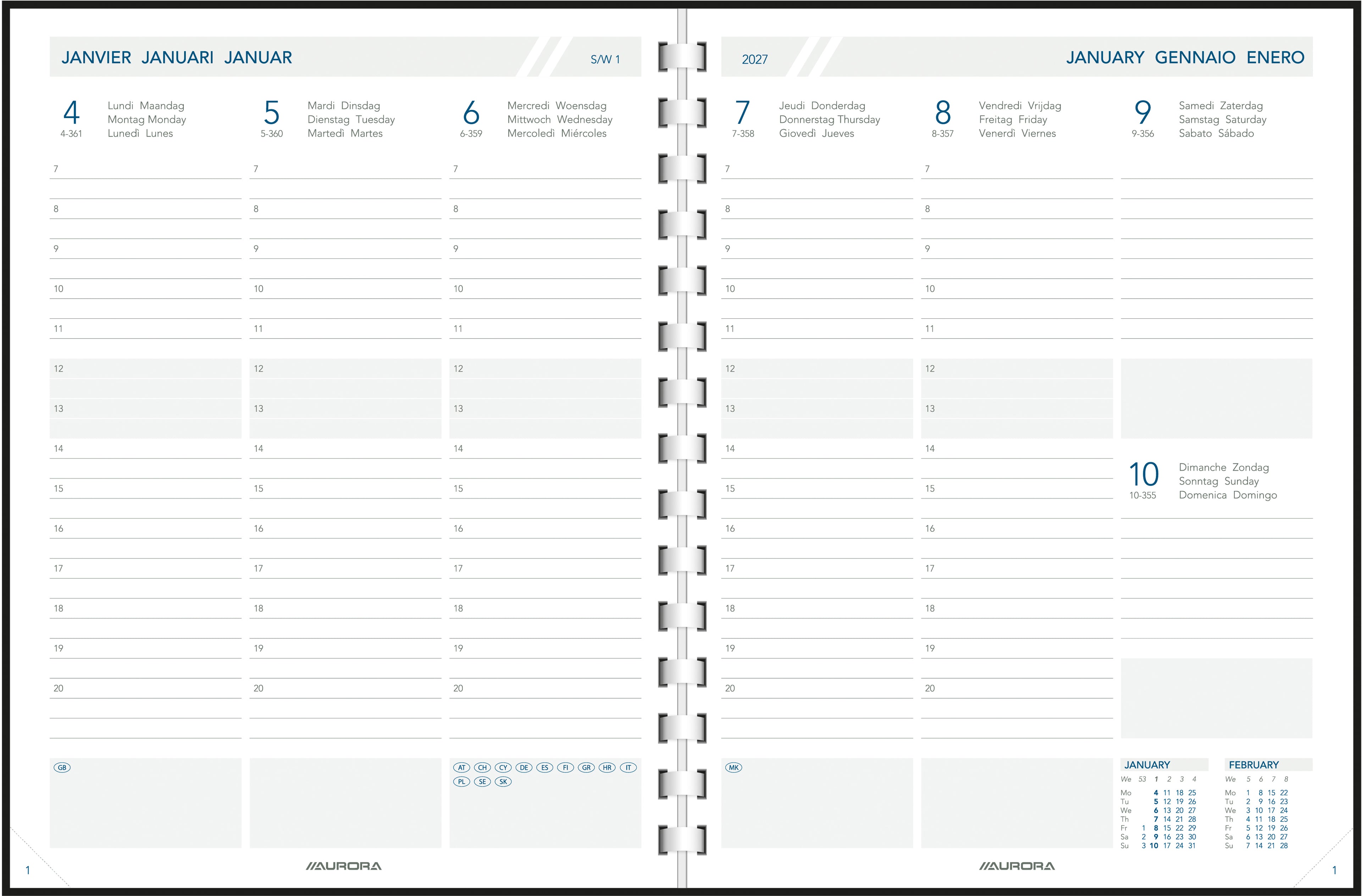 AURORA    Agenda Business Perl      2027