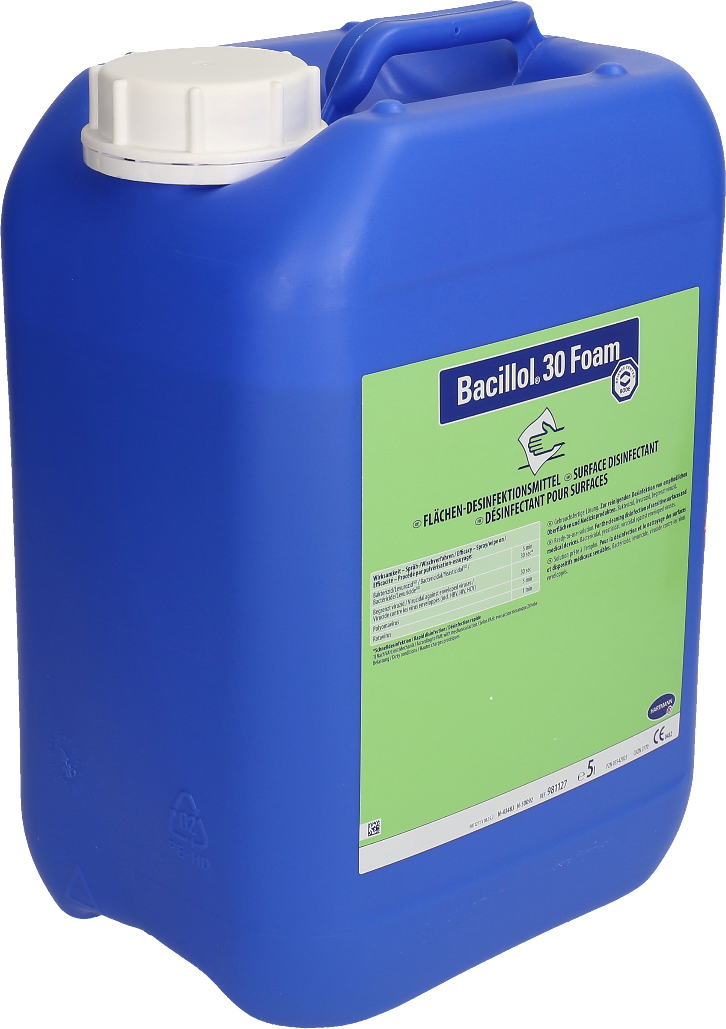 BACILLOL Désinfectant 30 5lt 9818390 Foam