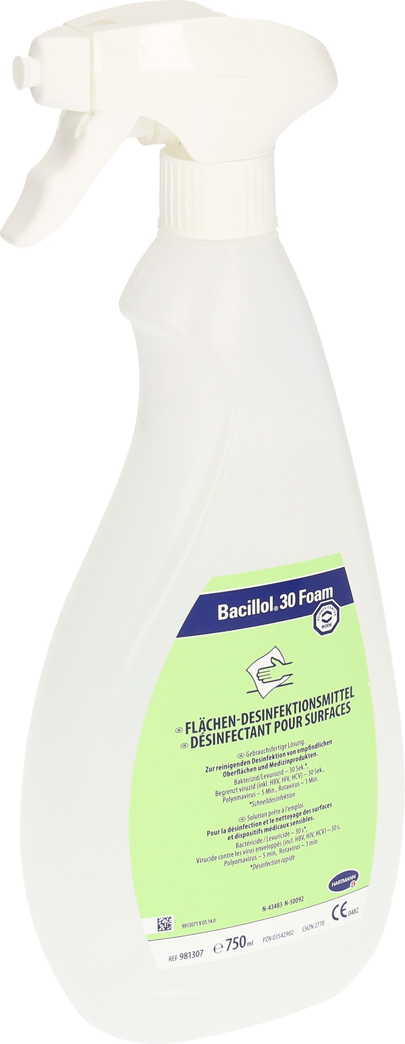 BACILLOL Désinfectant 30 0.75lt 9818440 Foam