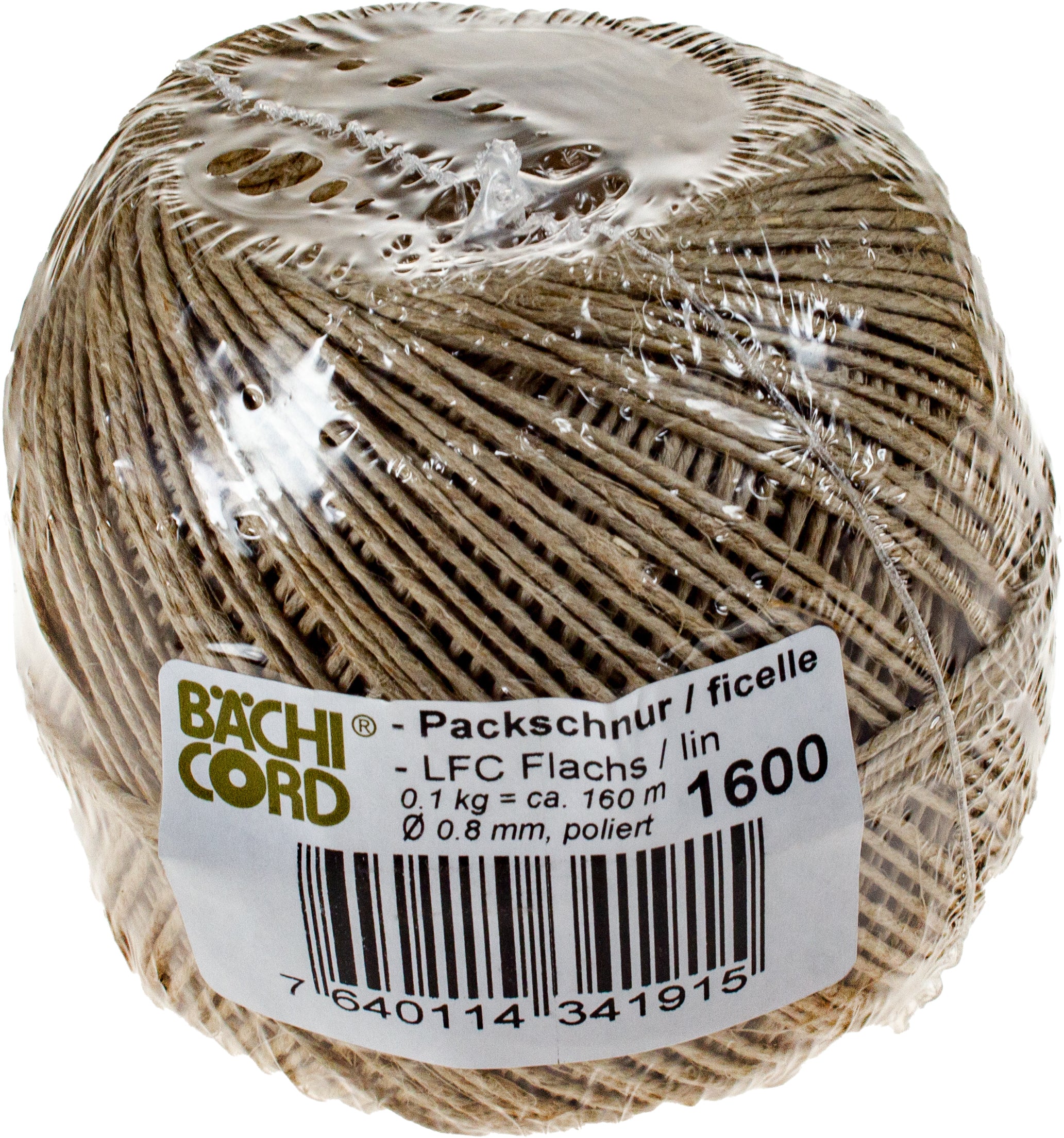BAECHI Ficelle d'emballage LFC 541016011 160m, 100g 0,8mm