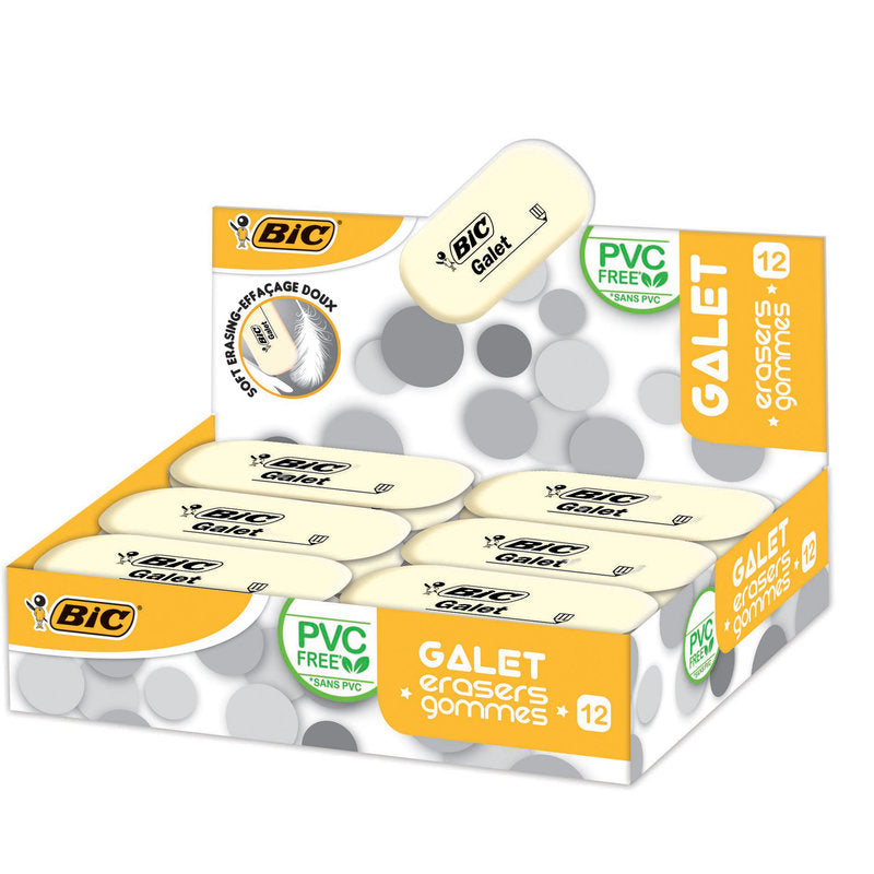 BIC       Gommes Galet
