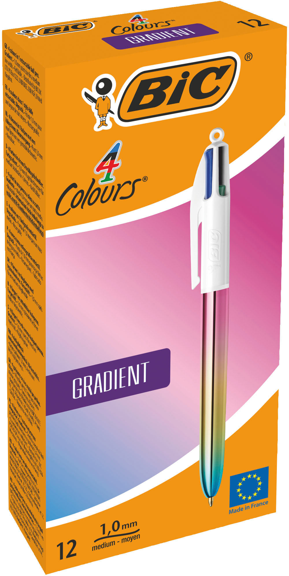 BIC Stylo à bille 4 Colours 0.4mm 511034 Gradient