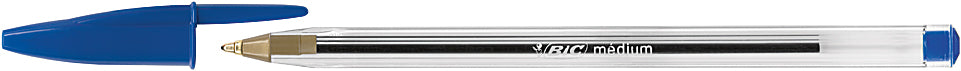 BIC Stylo à bille Cristal NF 1mm 516332 bleu 4 pcs.