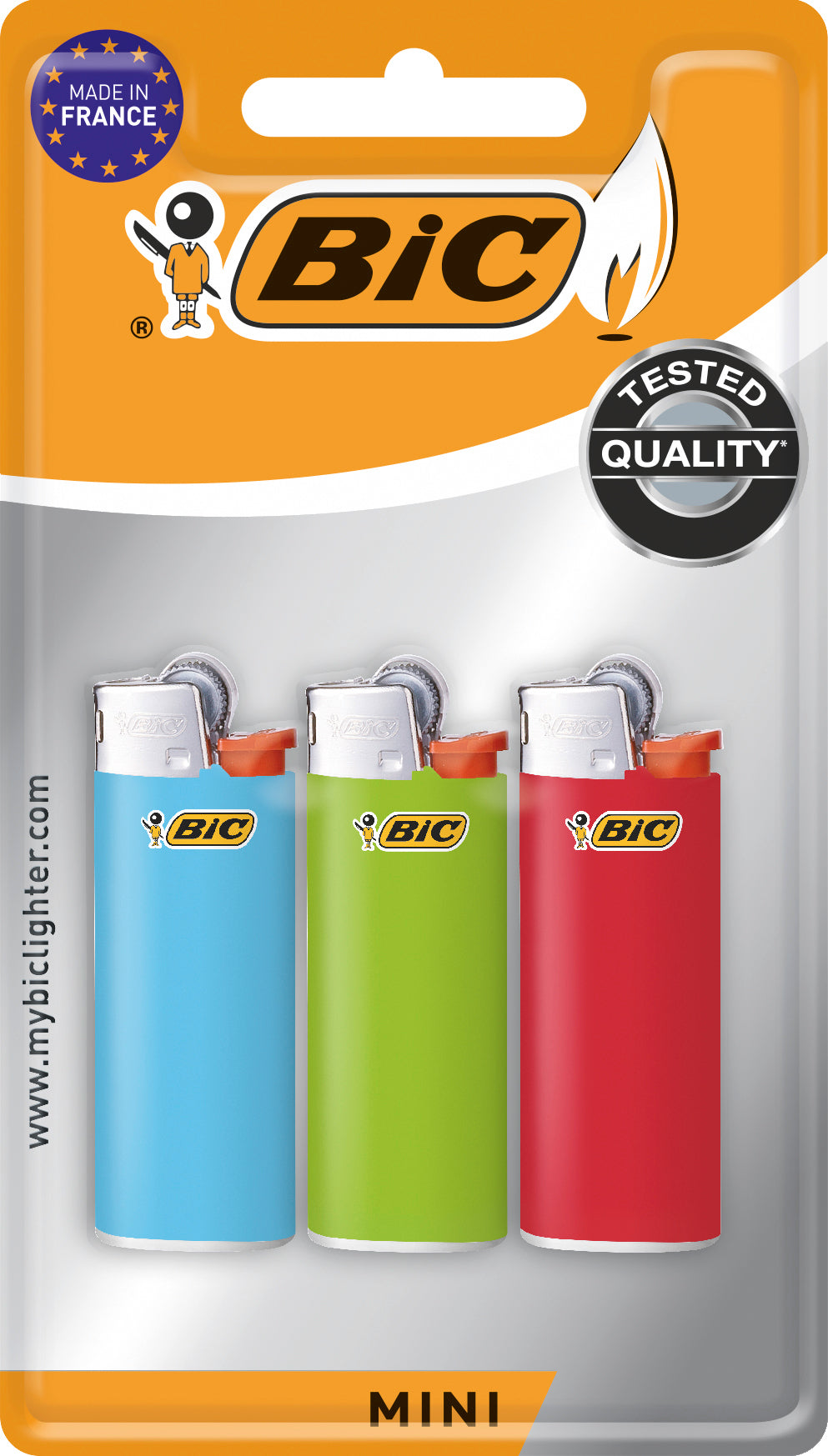 BIC Briquet J25 Mini 807973 3 pcs.