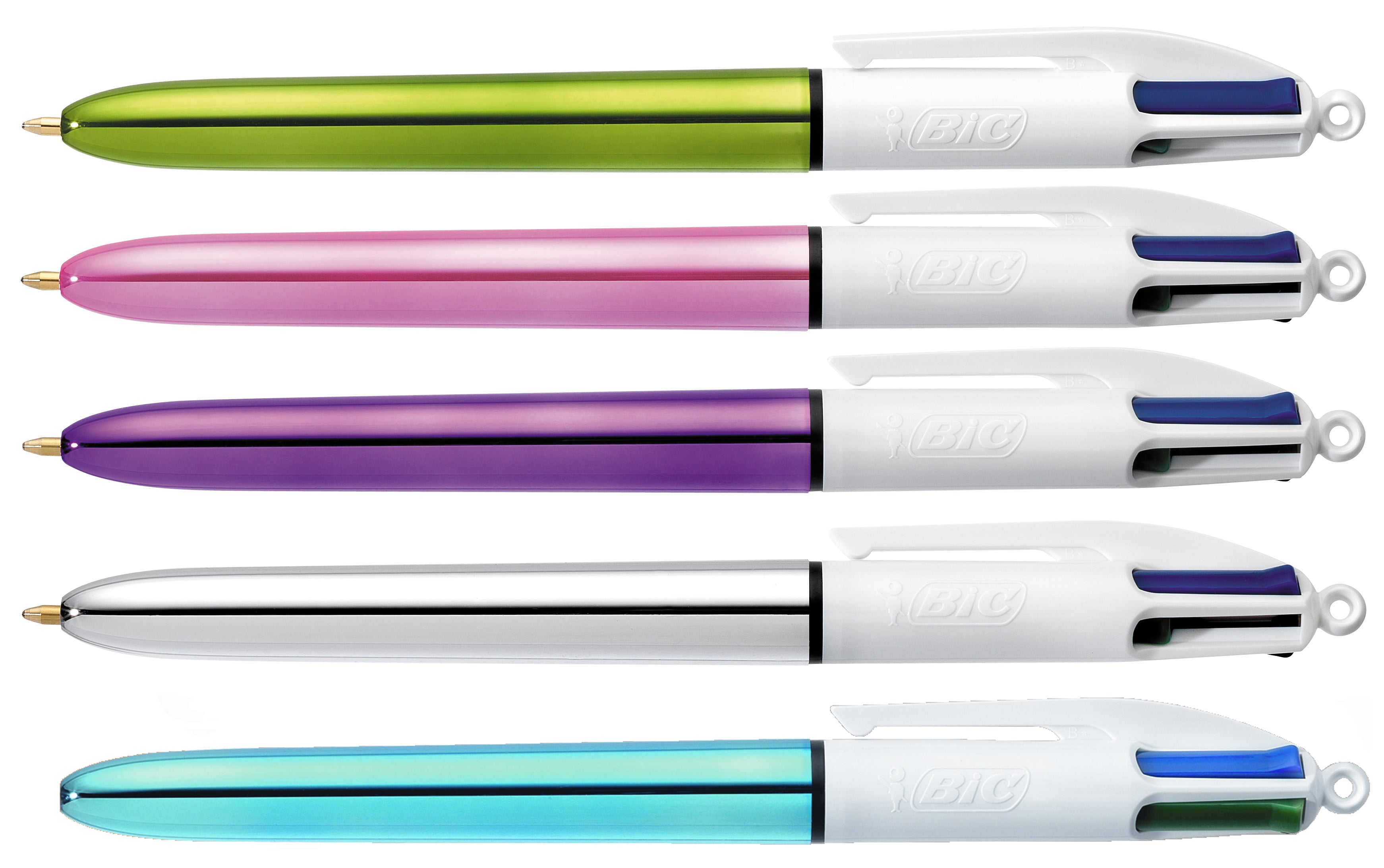 BIC Stylo à bille Shine 1mm 902128 4 colours, 20 pcs.