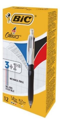 BIC Stylo à bille M/HB 942104 4 Colours Multifun.