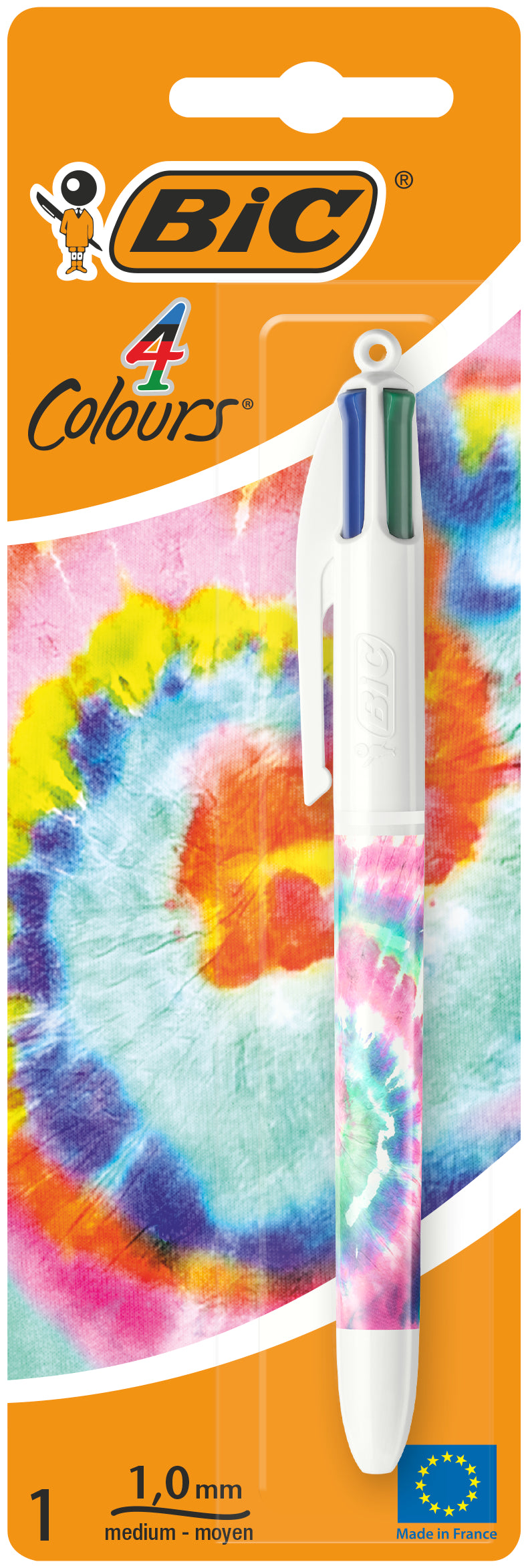BIC Stylo à bille Decor 9649051 4 colours blister