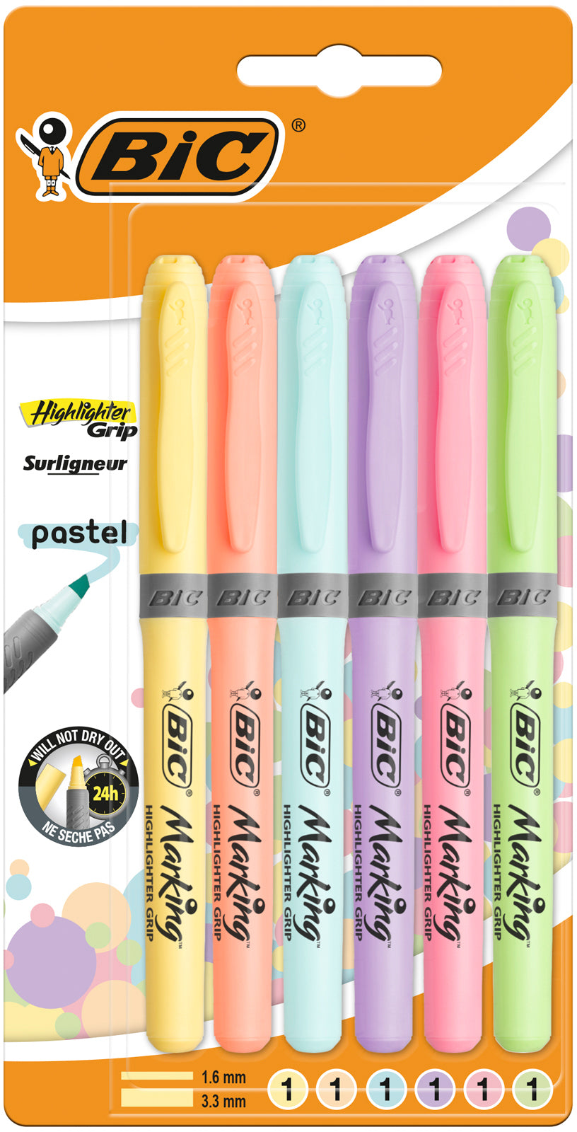 BIC       Textmarker Pastel