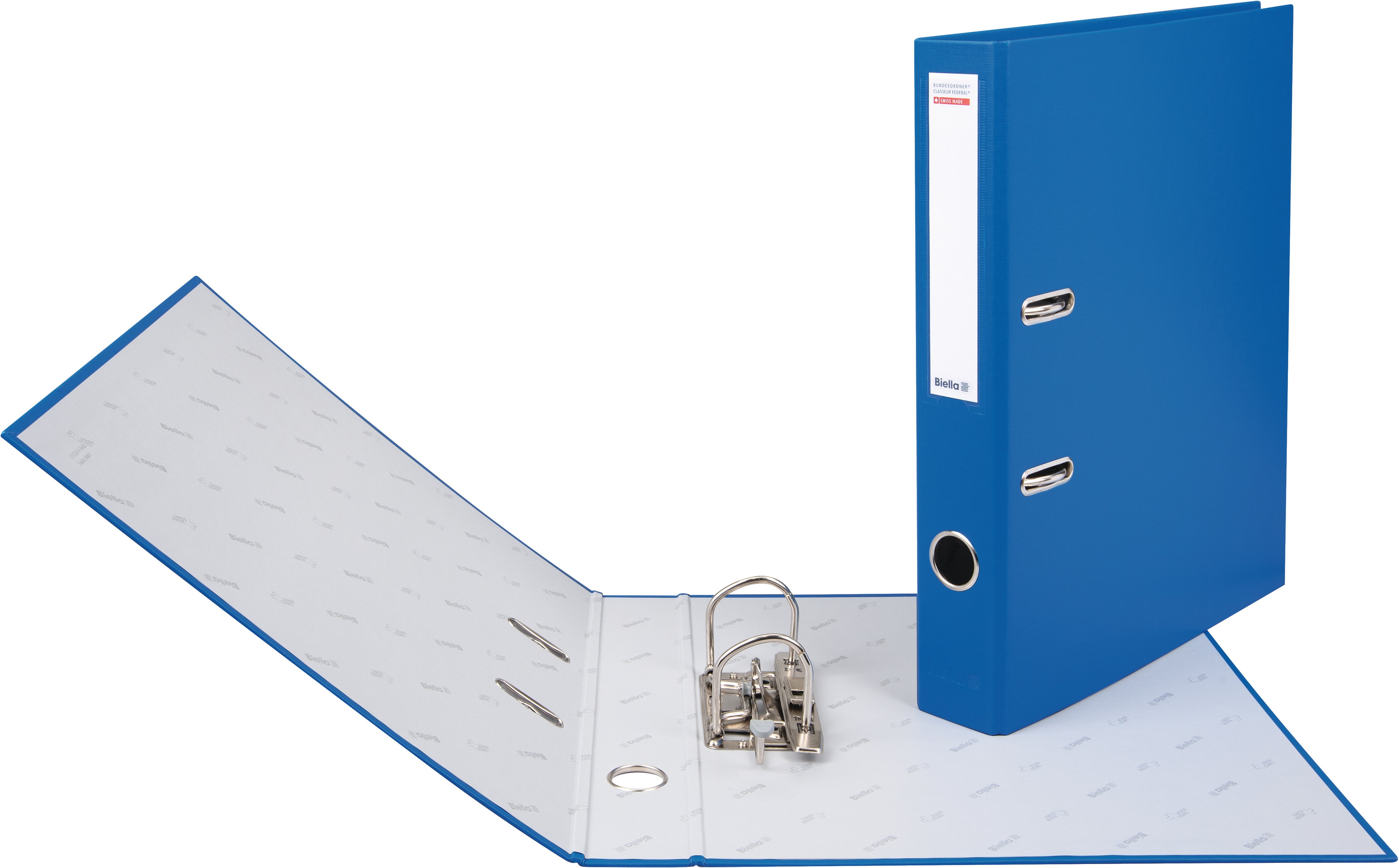 BIELLA Classeur fédéral 4cm 10341407U bleu foncé A4