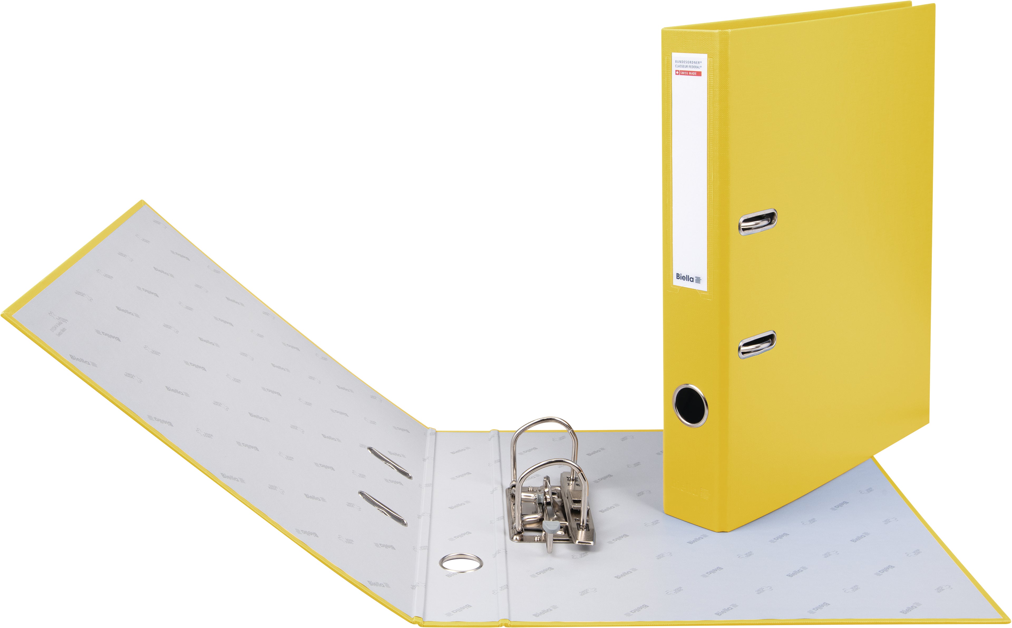 BIELLA Classeur fédéral 4cm 10341420U jaune A4