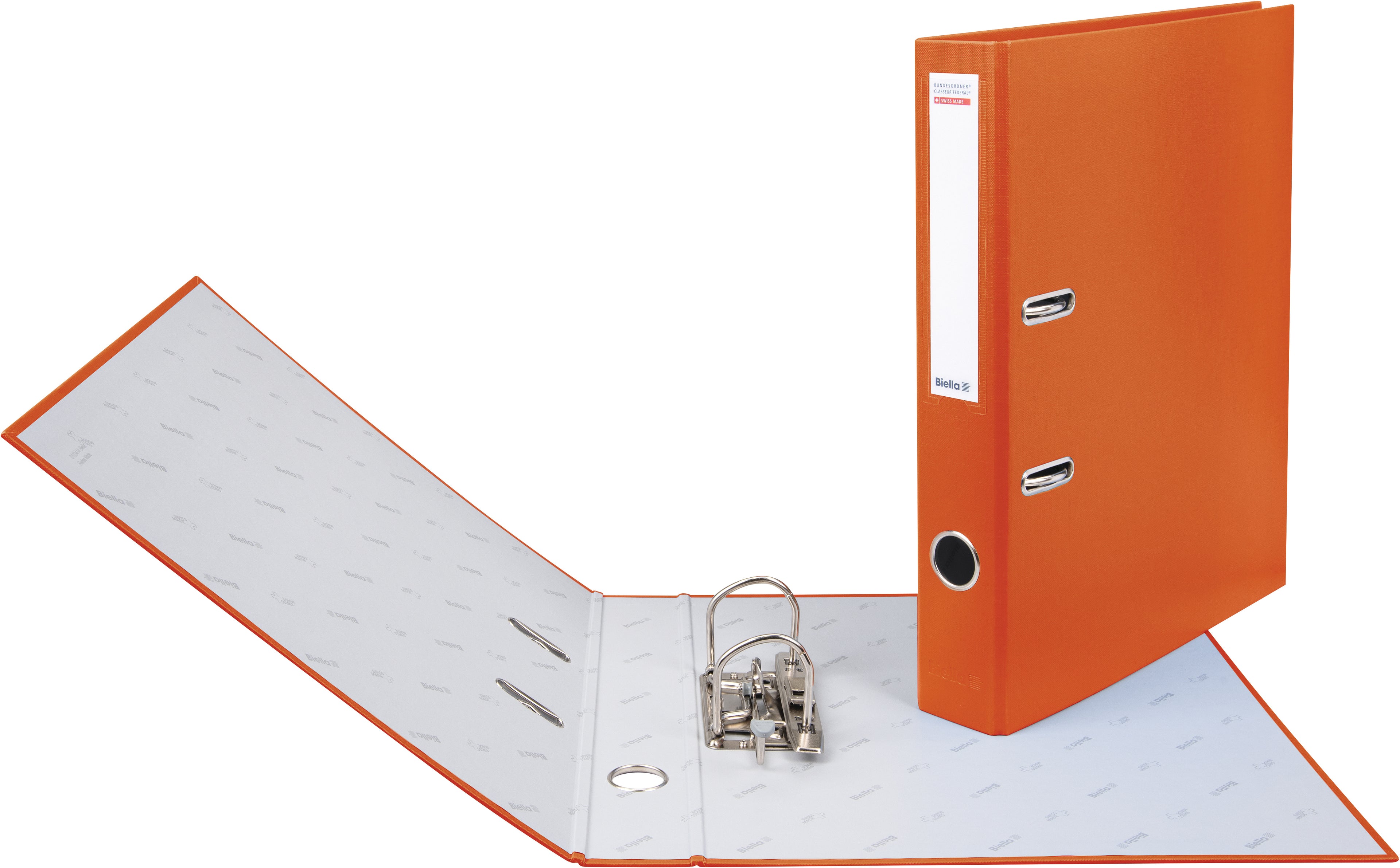 BIELLA Classeur fédéral 4cm 10341435U orange A4