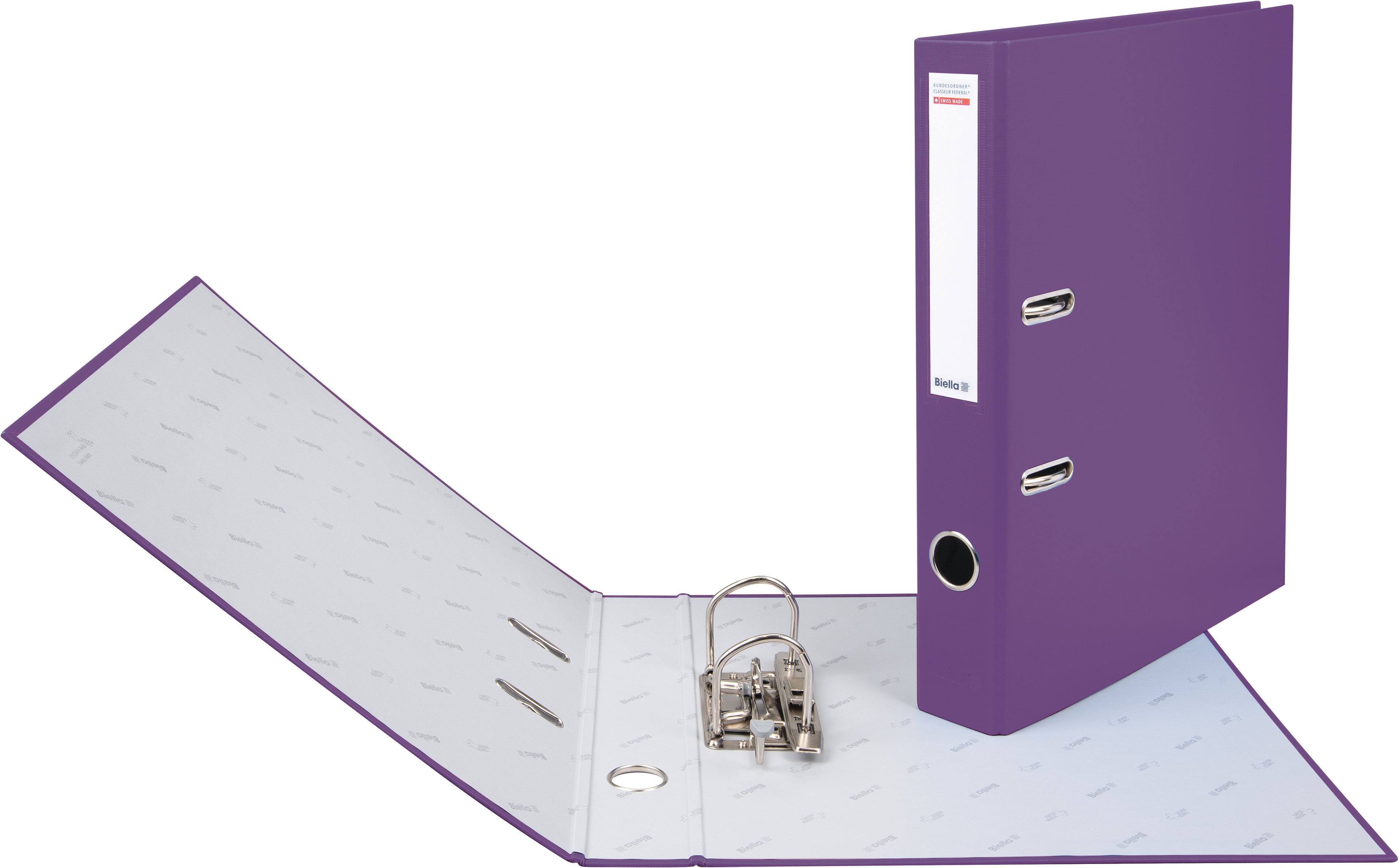 BIELLA Classeur fédéral 4cm 10341442U violet A4
