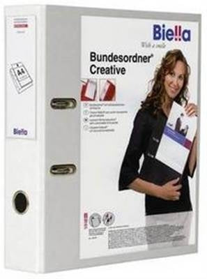 BIELLA Classeur féderal Creative 7cm 10342701U blanc avec poche A4