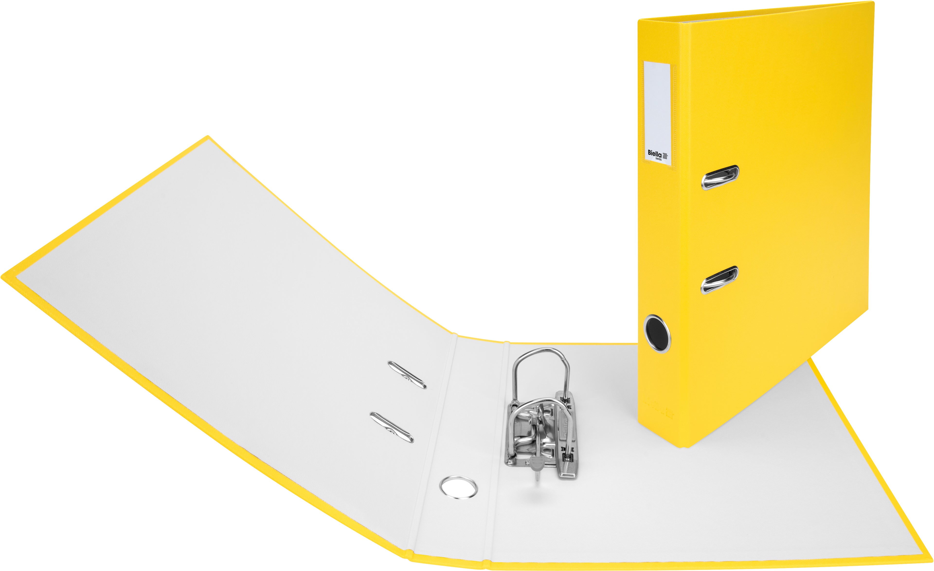 BIELLA Classeur Plasticolor 4cm 10740420U jaune A4