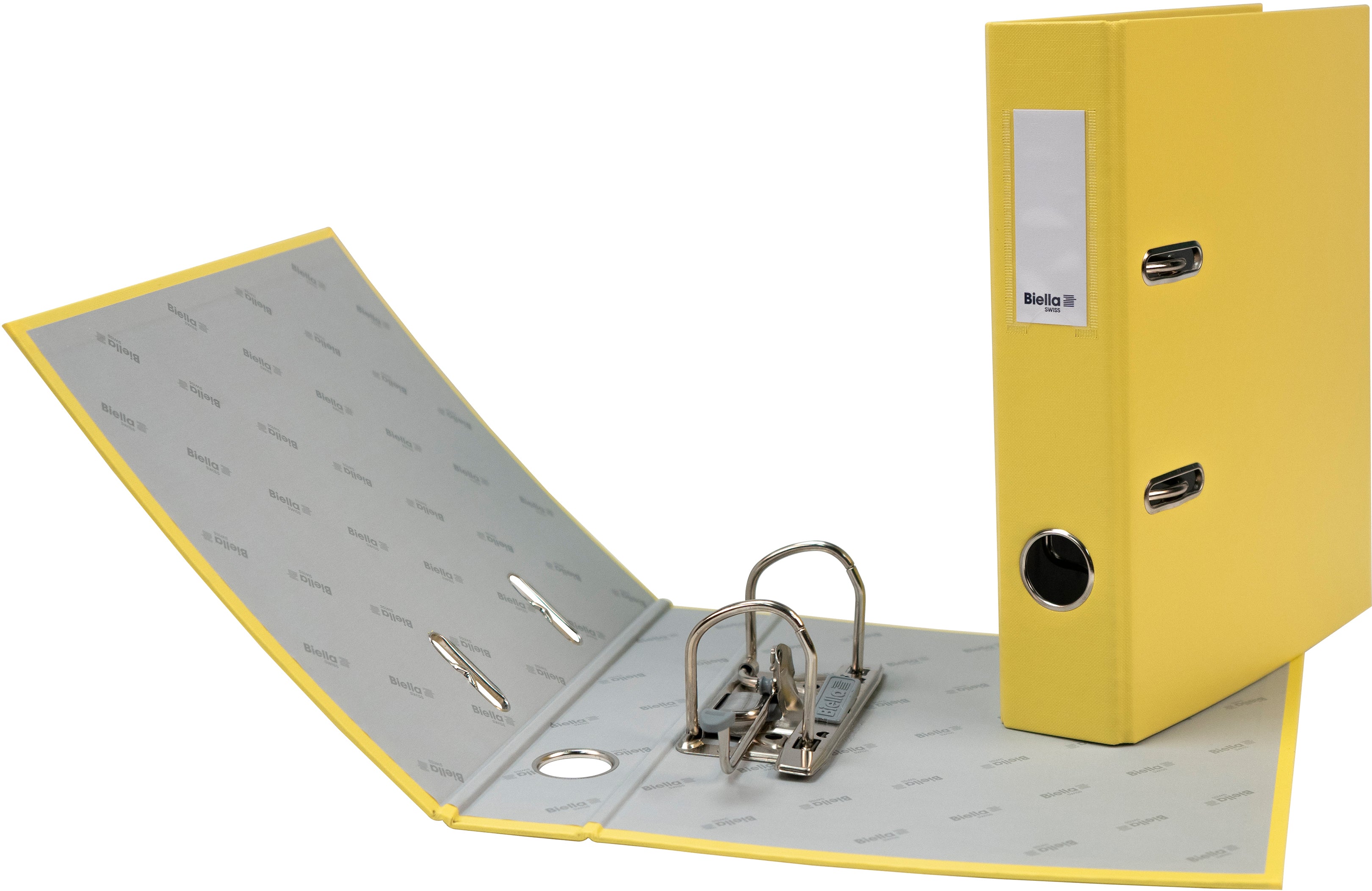 BIELLA Classeur Plasticolor 4cm 10750420U jaune A5