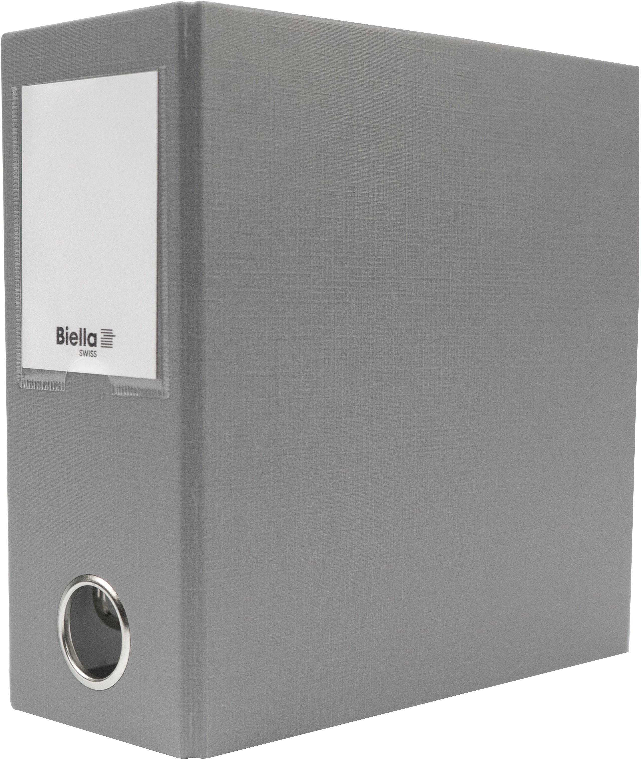 BIELLA Classeur 8cm 12060800U gris A6