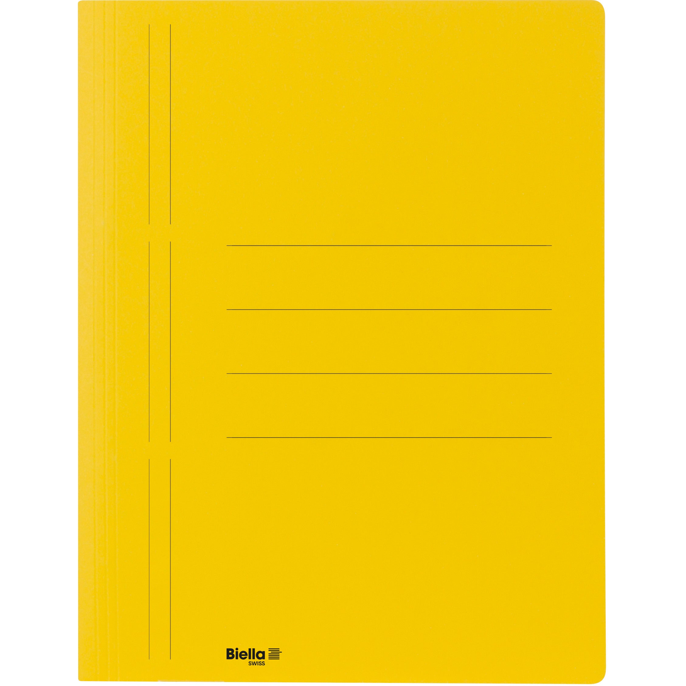 BIELLA Doss.-class. Recycolor 16643020U mécanisme à spirale, jaune