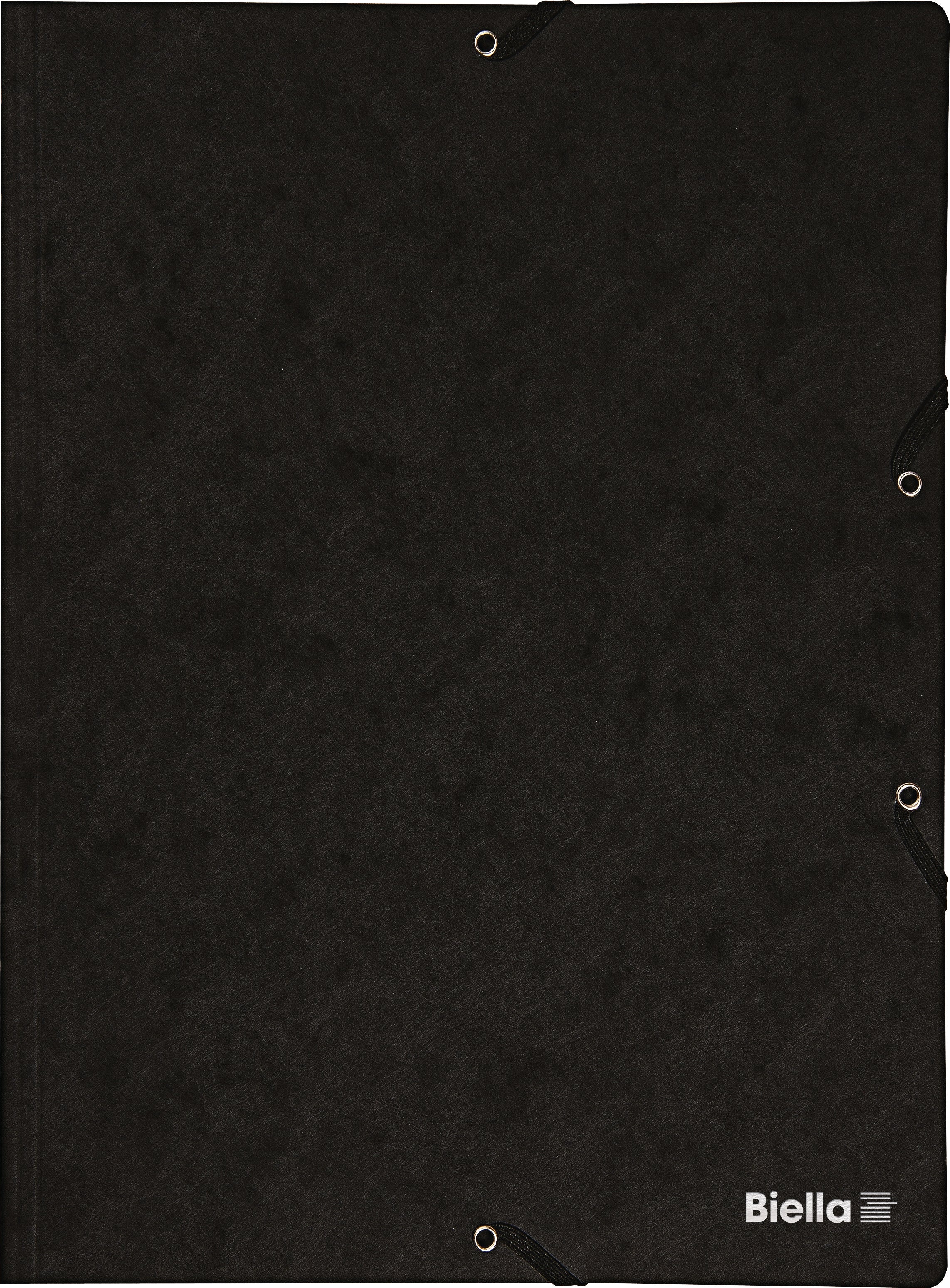 BIELLA Dossier ferm. Élastique A4 17840102U noir, 355gm2 200 flls.