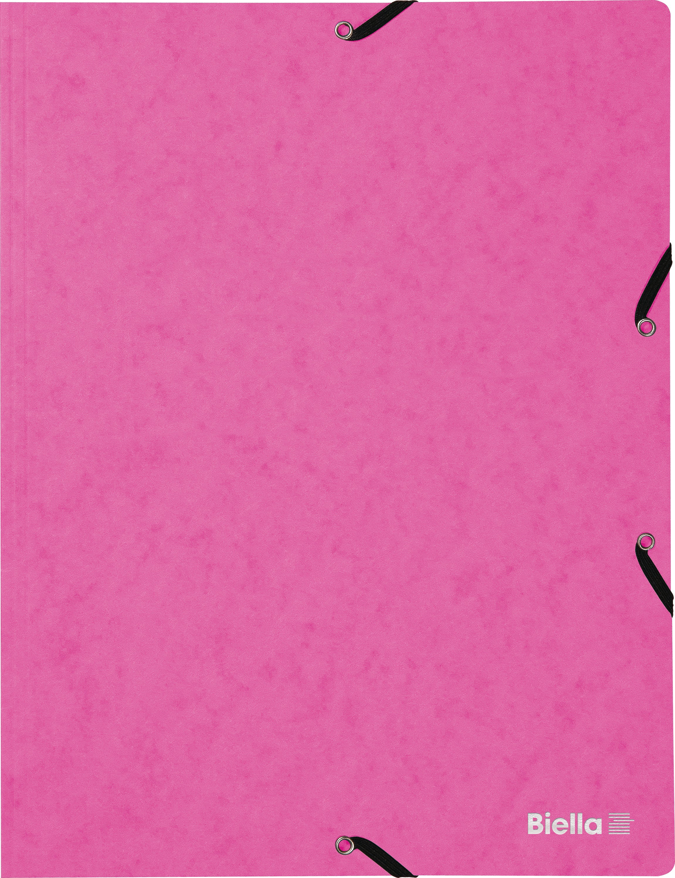 BIELLA Dossier ferm. Élastique A4 17840140U rose, 355gm2 200 flls.
