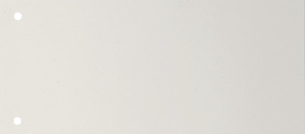BIELLA Intercalaires carton 2 trous 19919001U blanc, 24x10.5cm 100 pcs.
