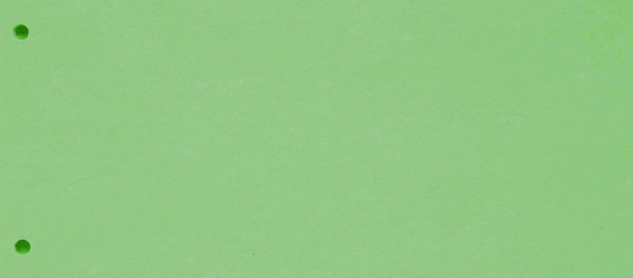 BIELLA Intercalaires carton 2 trous 19919030U vert, 24x10.5cm 100 pcs.