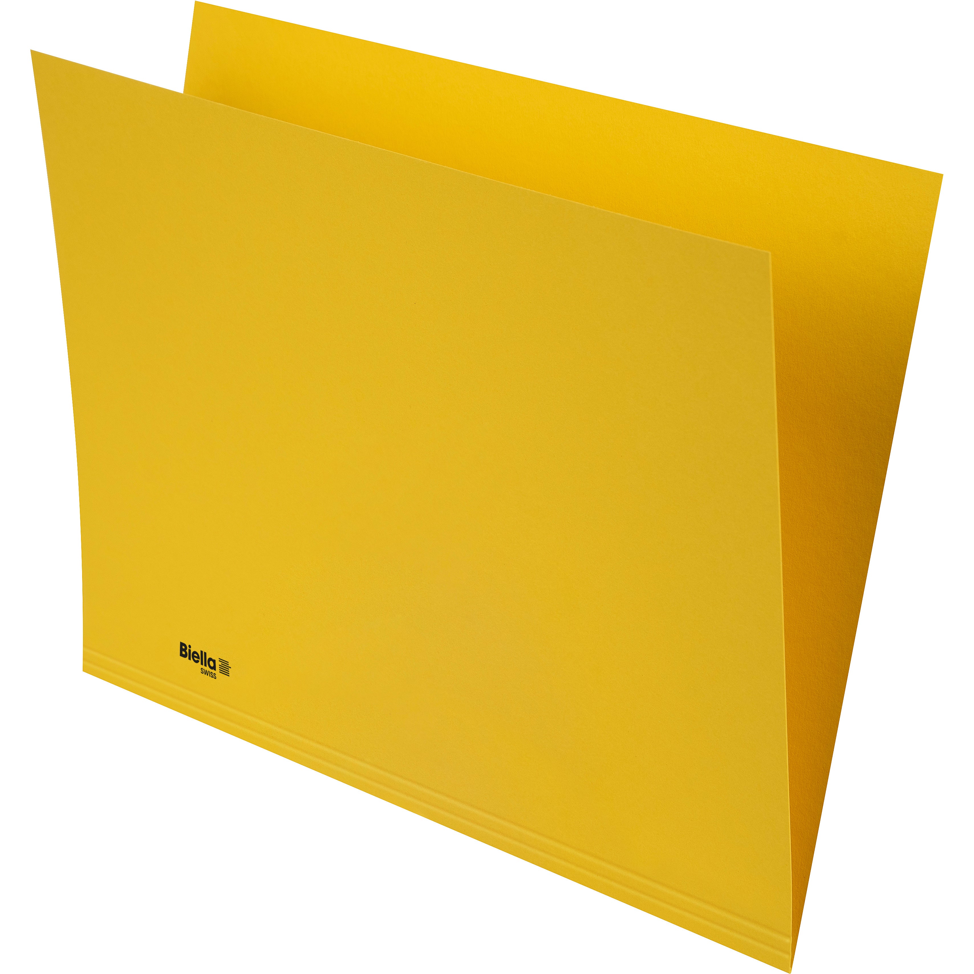 BIELLA Doss. vert. Recycolor 25342720U 32x23,3/24,3cm, jaune 100 pc.