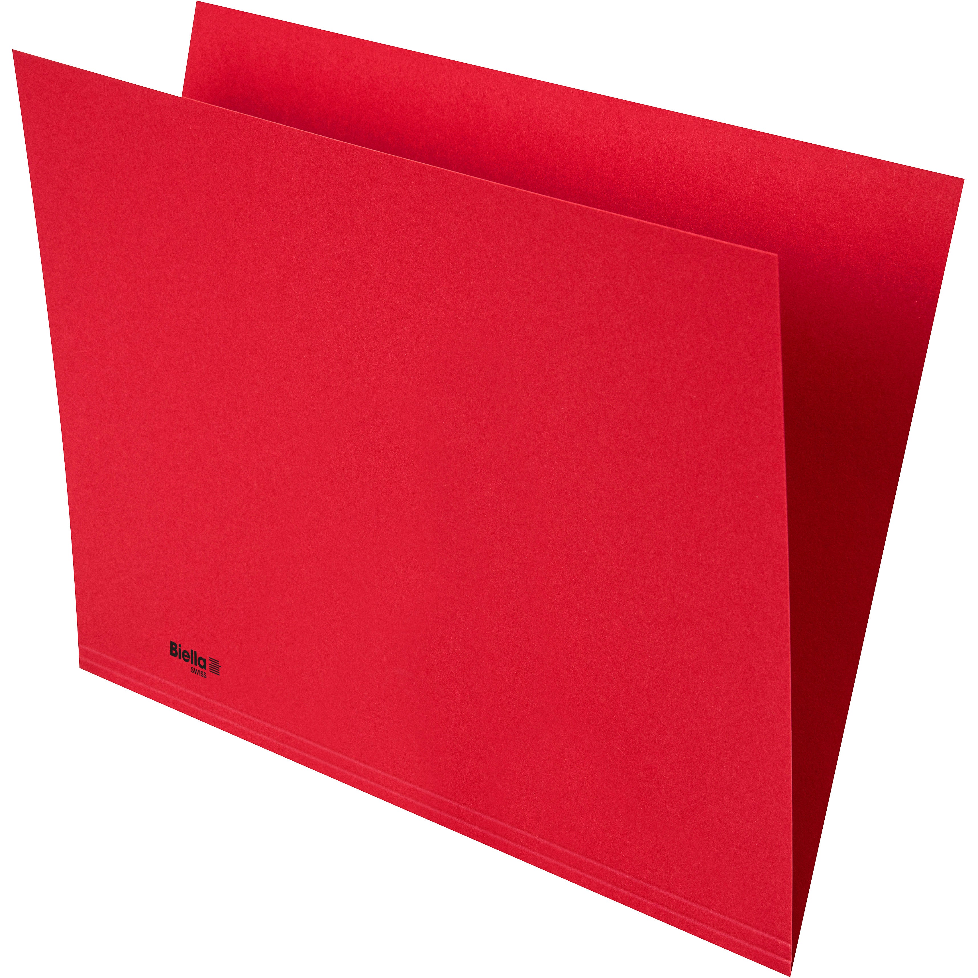 BIELLA Doss. vert. Recycolor 25342745U 32x23,3/24,3cm,rouge 100 pc.