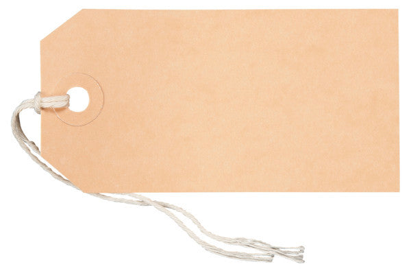 BIELLA    Étiquette à attacher  50x100mm