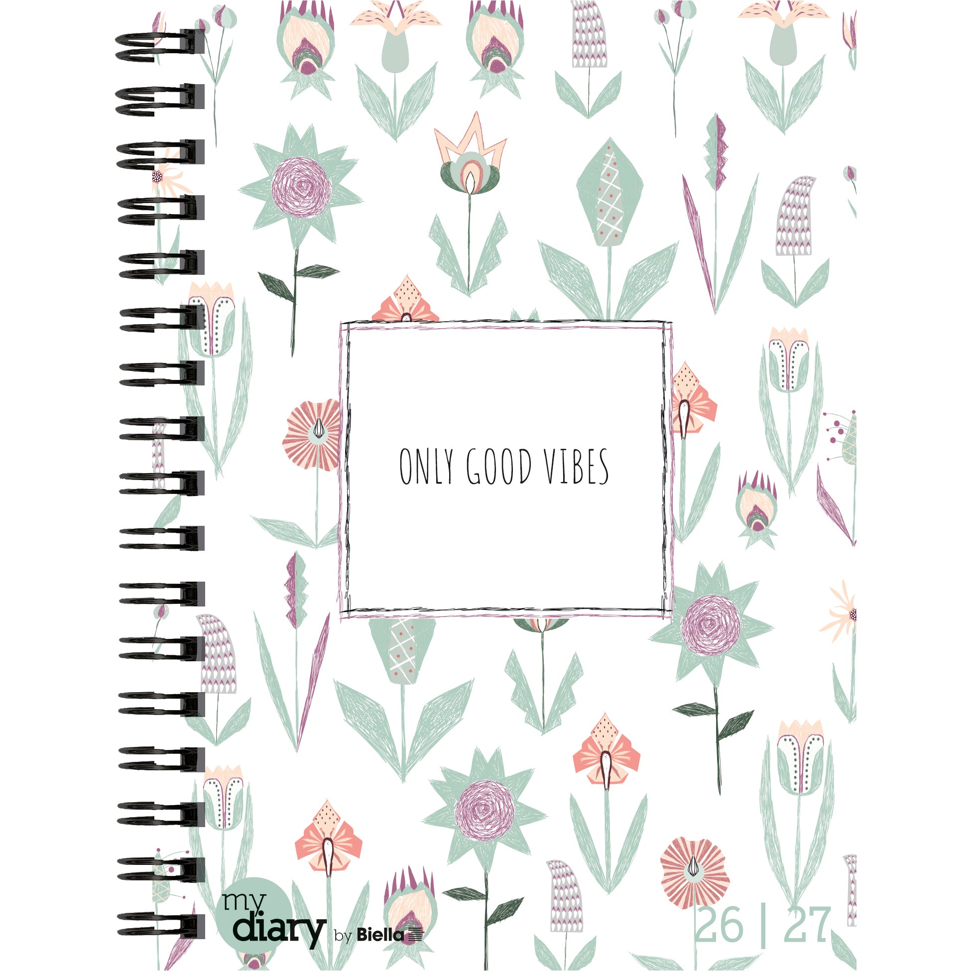 BIELLA    Agenda scolaire Flower   26/27