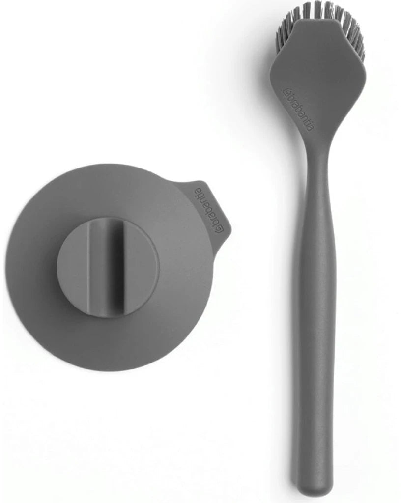 BRABANTIA Spülbürste Sink side 117589 Dunkelgrau