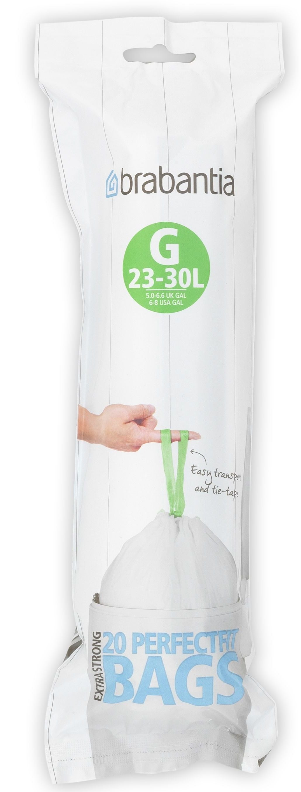 BRABANTIA Sak De Poubelle 246265 30l 20 pcs.