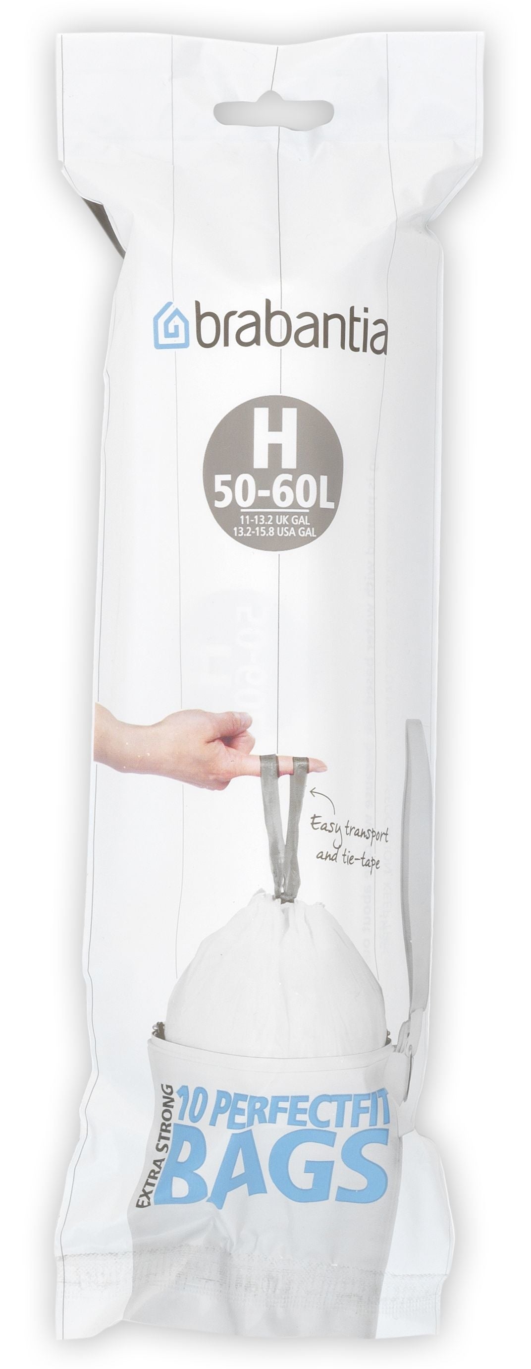BRABANTIA Sak De Poubelle 246784 50l 10 pcs.