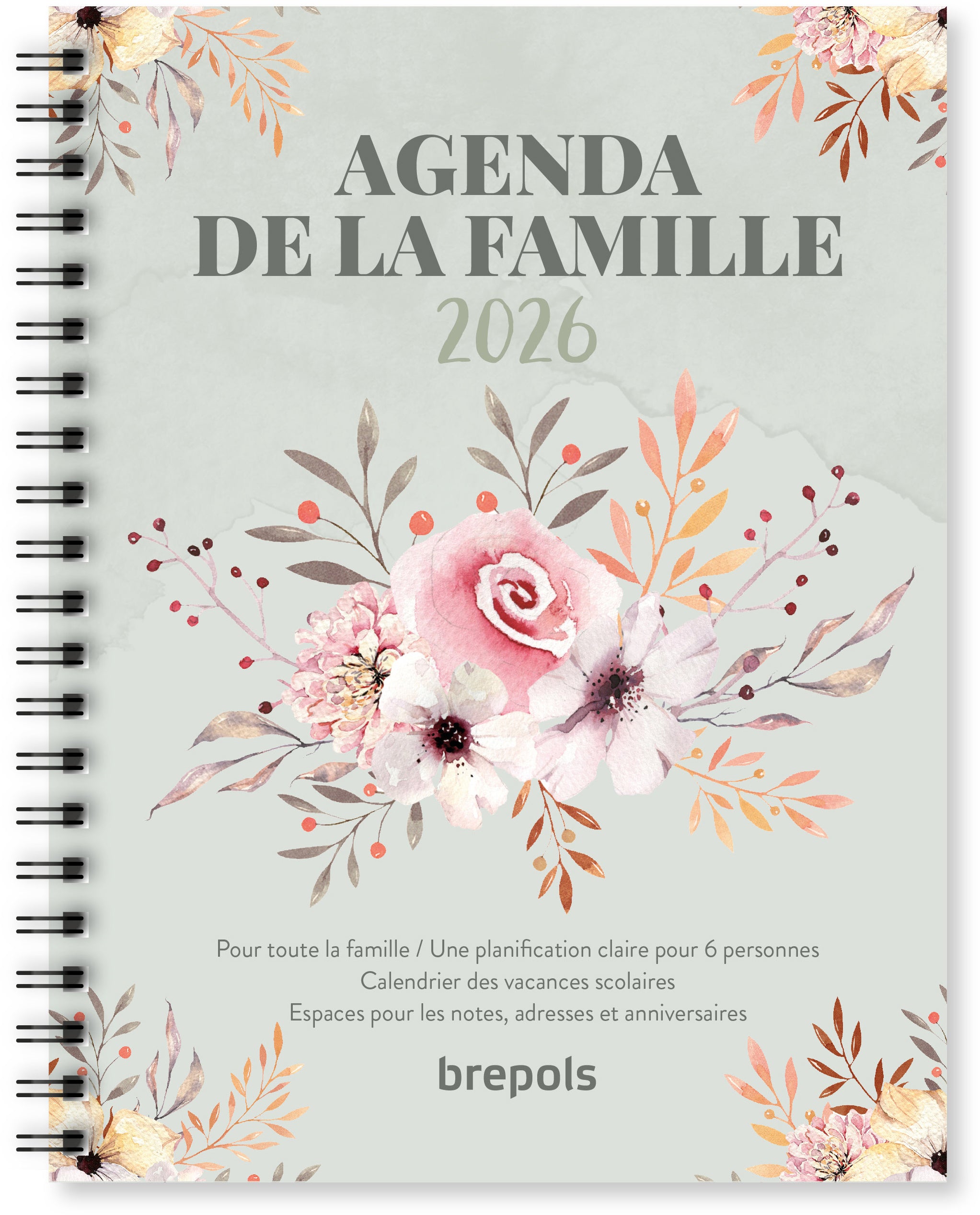 BREPOLS   Agenda de la Famille      2026